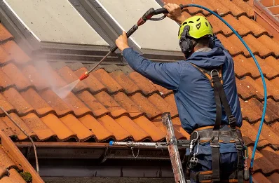 Démoussage et hydrofuge de toiture à Flavignerot